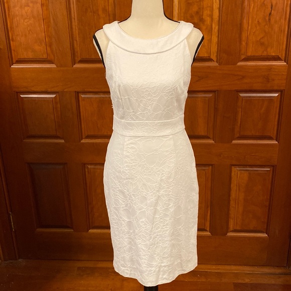 WHBM White Dress NWT - Picture 1 of 14